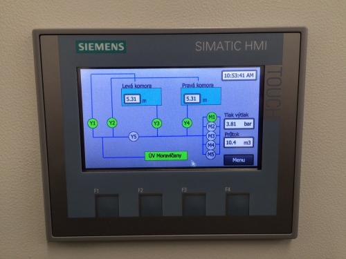 Siemens Mohelnice  Vystrojen vodojemu